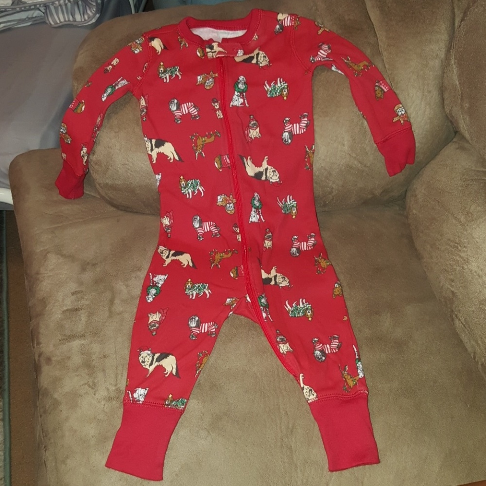 Infant christmas pajamas